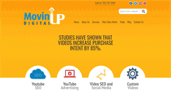 Desktop Screenshot of movinupdigital.com