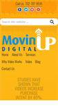 Mobile Screenshot of movinupdigital.com